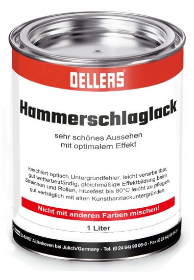 Peinture à effet métal martelé OELLERS