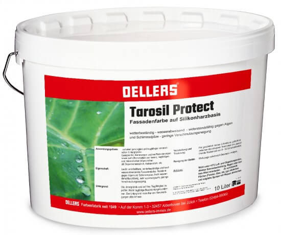 Peinture façade Tarosil Protect à base de résine de silicone