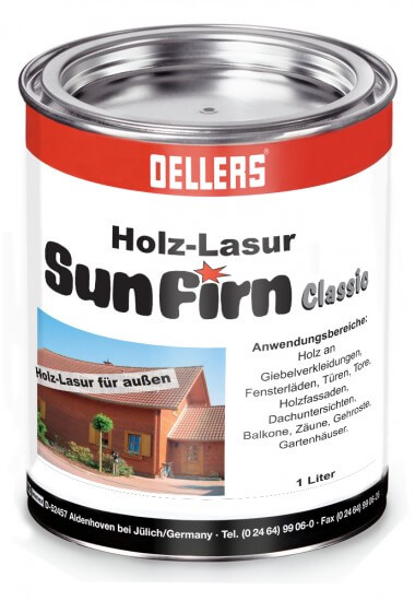 Lasure bois classique Sunfirn OELLERS