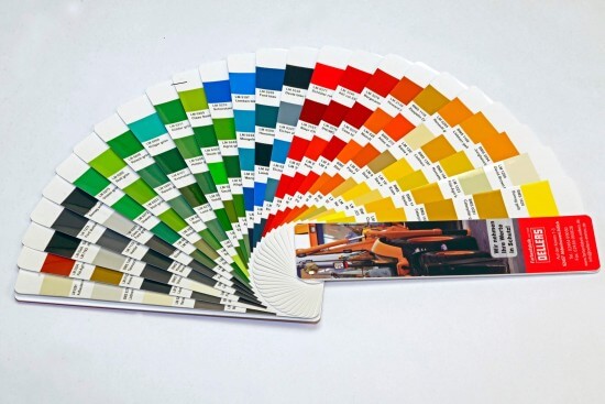 Landmaschinenfarbfächer